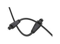 cable optico - isy iau-1025 3 m negro