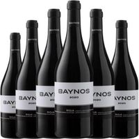vino tinto de crianza con tempranillo y graciano  origen espan 75 cl 14  pack 6 botellas