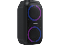 altavoz de gran potencia - hisense hp160 party rocket 160 w con bateria autonomia 12 horas 5 efectos luz modo karaoke pair play ipx4 negro