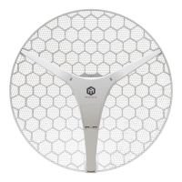 antena wifi mikrotik lhg xl 5 ax 5 ghz 1200 mbits poe 245 dbi mastil blanco
