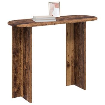 Mesa Consola | Mesa De Entrada Madera Envejecida 100 X 39,5 X 75 Cm