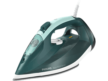 Plancha de vapor - Philips DST7031/70, 2800 W, SteamGlide Plus, Quick Calc Release, Golpe Vapor 250 g, Verde
