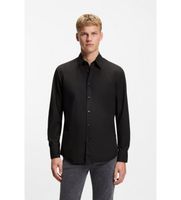 boss para hombre 50518304 camisa relegant negro m casual fiesta algodon clasico manga larga