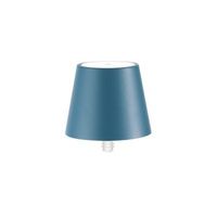 lampara led poldina stopper de zafferano recargable y portatil color azul aviacion con bateria hasta 12 horas