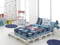 saco nordico monsters saten infantil con cremallera canete