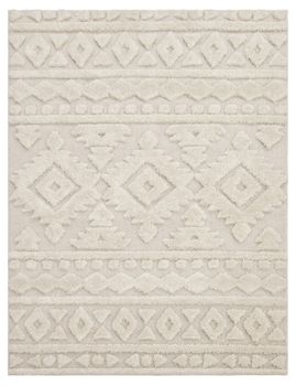 Alfombra Geneva beige 80x150 cm