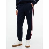 tommy hilfiger pantalon chandal mw0mw44995 pique-dw5 navy blue para hombre