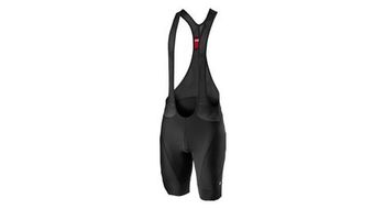 Culote corto con tirantes castelli endurance 3 negro