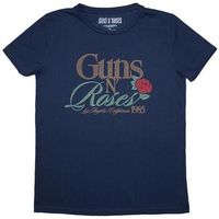 guns n roses camiseta manga larga california 1985 para mujer