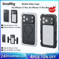 jaula de video movil smallrig 17 pro para iphone 17 pro maxpro edicion insignia con montura en t y placa trasera de lente de 17 mm para grabacion de video