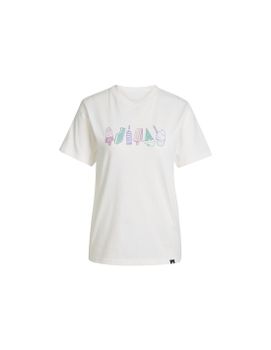 Camiseta adidas Food Mujer Blanco