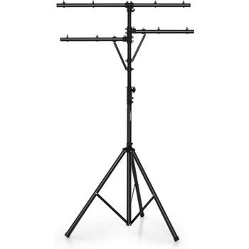 Soporte De Luz Móvil, Soporte De Luces Led Con Múltiples Brazos Costway 140 X 140 X 351 Cm