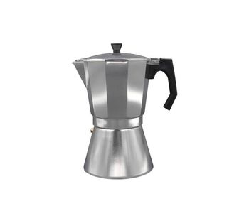 Cafetera italiana bastilipo moka inducción 6 tazas aluminio inox