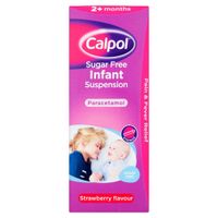 calpol sugar free infant liquid suspension