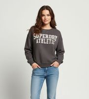 superdry para mujer w2012441a sudadera relaxed lila m casual algodon