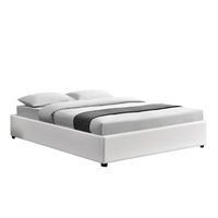 cama con canape abatible 160 x 200 cm blanco kennington
