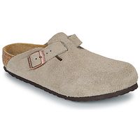 birkenstock zuecos boston kids leve taupe para nina
