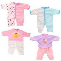 color baby - ropa muneco set con 4 trajes 42 cm 49580