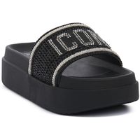 icon chanclas nero para mujer