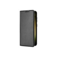 funda para movil dbramante1928 oslo cartera cuero vegano negro para galaxy s24