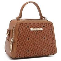 nicole lee bolso de mano mini bolso de mano gracie brown para mujer