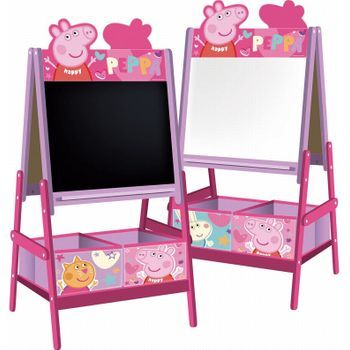 Pizarra Doble Almacenaje Peppa Pig 117 X 54 X 45 Cm