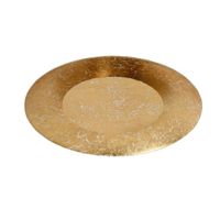 plafon led redondo en metal laton diam345cm