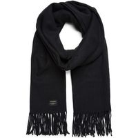 jack  jones bufanda 12140332 jacsolid woven scarf noos black para hombre