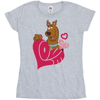 Dessins Animés Camiseta Love Heart para mujer