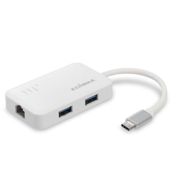 Edimax EU-4308 Adaptador USB-C a 3x USB 3.0 1x RJ-45 Gigabit