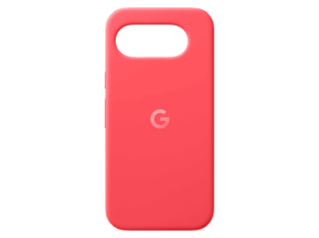 Funda móvil - Google Pixel 10a, Silicona y policarbonato, Frambuesa