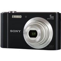 sony w800 compact camera - black black