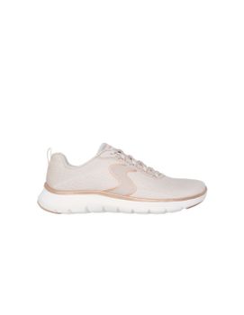 Zapatillas Skechers Flex Appeal 5.0 - Luxe Glow Natural Mujer