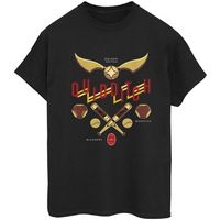 harry potter camiseta manga larga quidditch golden snitch para mujer