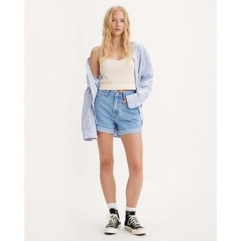 Levis Short Rolled 80S Mom para mujer