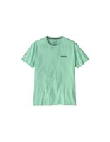 camiseta patagonia fitz roy icon aguamarina