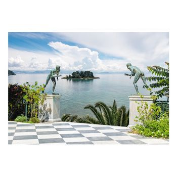 Papel Pintado 3d - Puertas Del Paraíso (200x140 Cm)