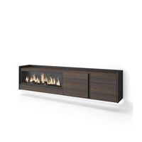 mueble tv sayalonga-01 suspendido con chimenea integrada