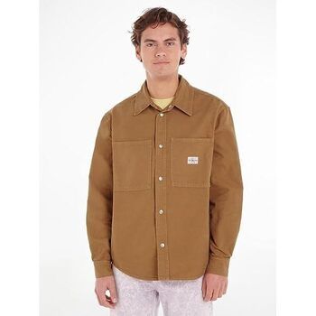 Calvin Klein Jeans Camisa manga larga CAMISA CANVAS RELAXED HOMBRE para hombre