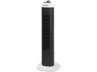 ventilador de torre - orbegozo tw 0730 45 w 3 velocidades silencionso blanco y negro
