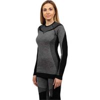 dry heat camisa lady crew neck long sleeves ne para mujer
