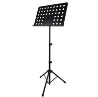 atril musical metalico ajustable con brazos para sujetar partituras y hojas tripode estable para violin y guitarra altura regulable
