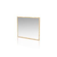 espejo rectangular de pared 75x90 cm melamina cambria