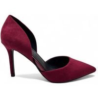 timbos zapatos de tacon salon tacon vestir mujer vino 130951 para mujer