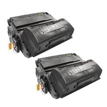 Compatible Multipack HP LaserJet 4350dtnsl Printer Toner Cartridges (2 Pack) -Q5942X