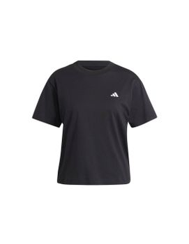 Camiseta adidas Essentials Small Logo Mujer Negro
