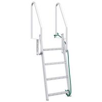 escalera de muelle de 4 peldanos plateado 58 x 77 x 166 cm vidaxl
