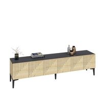 mueble tv artemis roble zafiro antracita