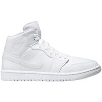 nike zapatillas altas baskets air jordan 1 mid cuir para mujer