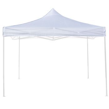 Cubierta De Techo Impermeable Blanca De 3 X 3 Pulgadas Para Reemplazo De Gazebo Plegable